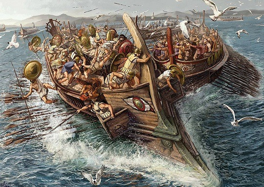 Ilustrasi Perils on The Sea (War)